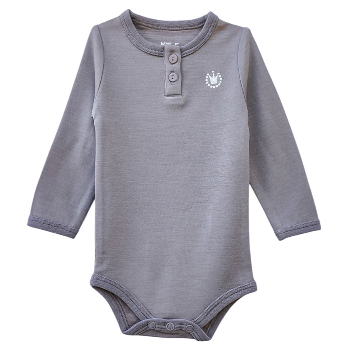 Scuba body med knappestolpe | Beige